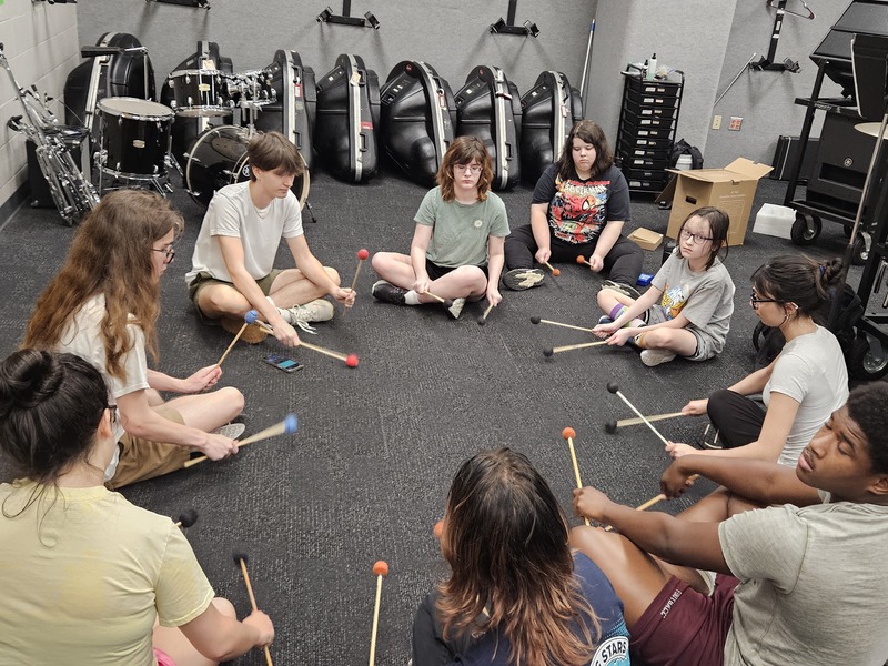 Band in Summer Practice