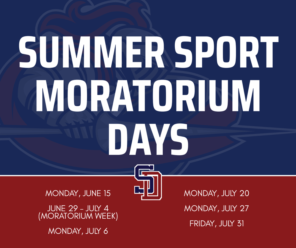 Summer Sport Moratorium Days