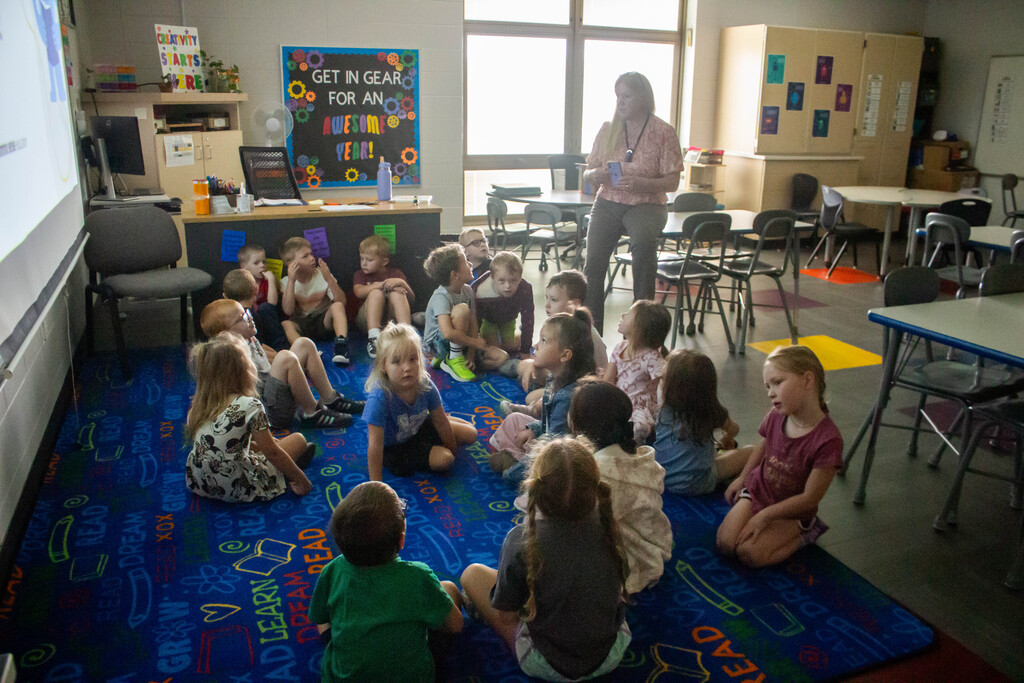 AES kindergartners developing media literacy