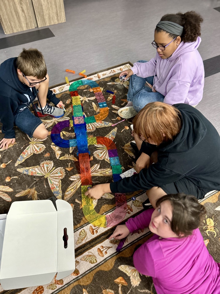 SDMS students studying physical forces through 3 labs.