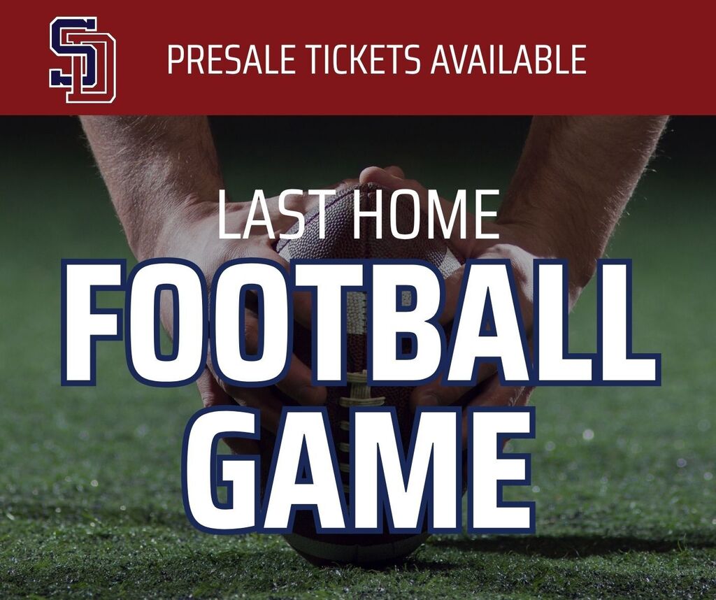 Presale tickets available – Last Home Football Game