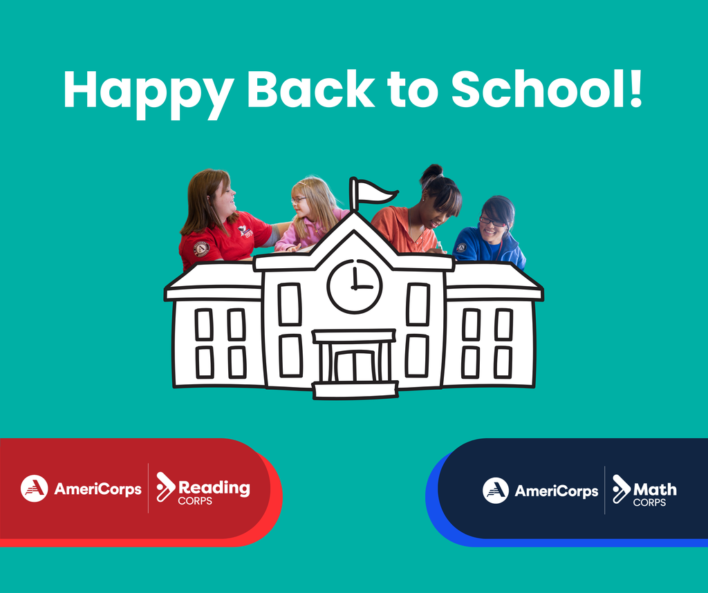 Happy back to school from reading corps and math corps