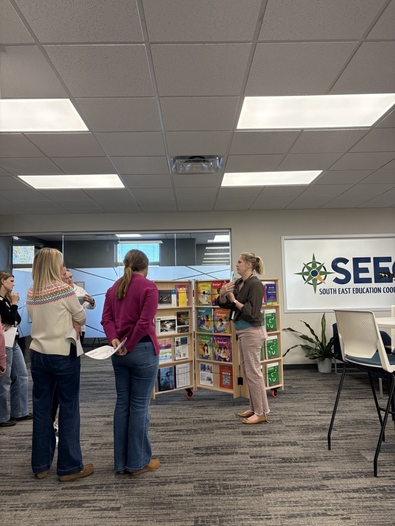 one person talking to group