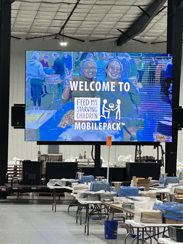 screen that says welcome to feed my starving children mobilepack