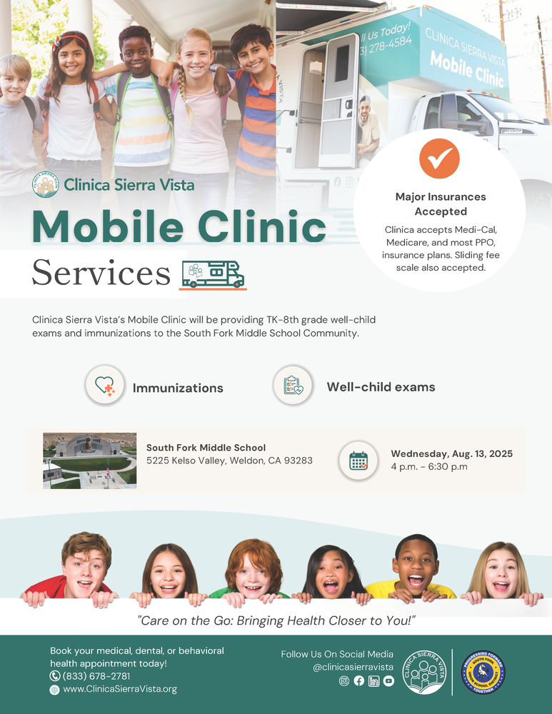 Mobile Clinic 8/13/25