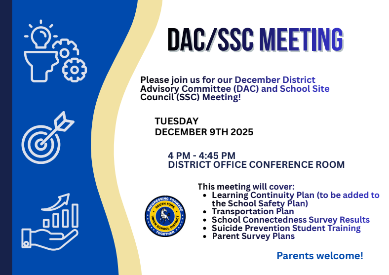 DAC meeting flyer