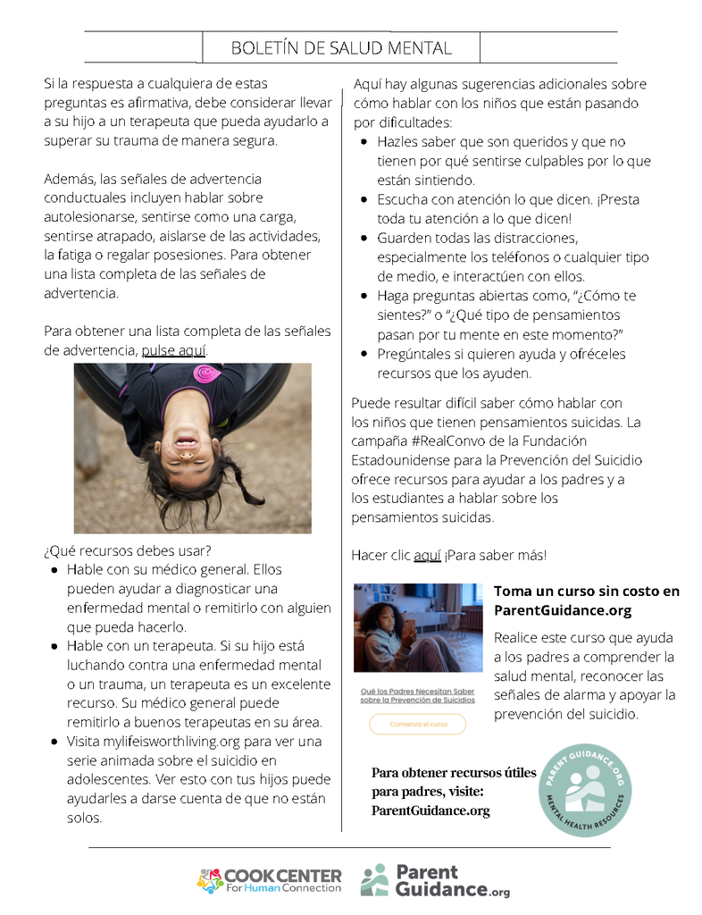 Prevencion del Suicidio