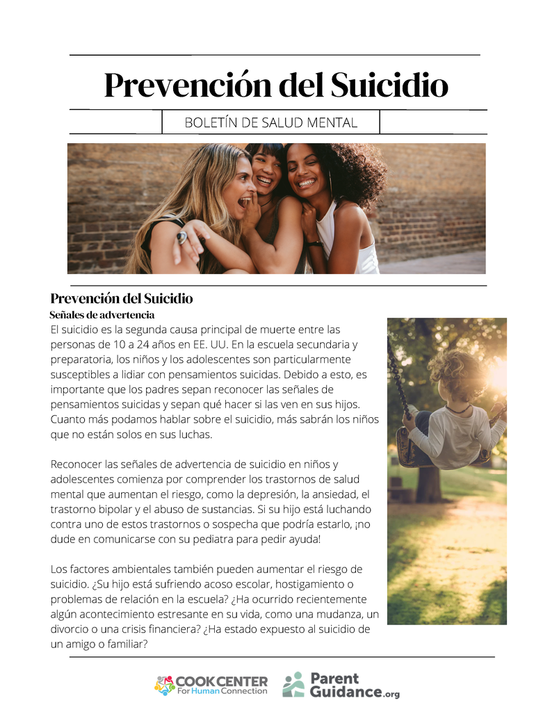 Prevencion del Suicidio