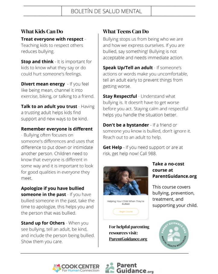 facts about bullying