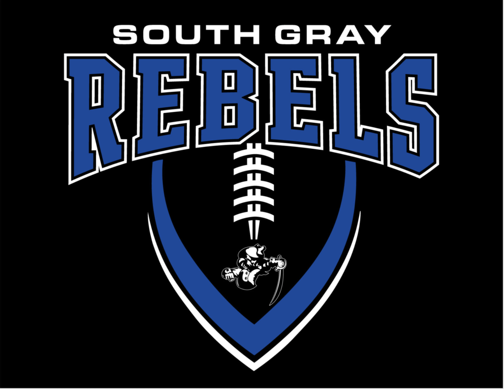 The front graphic for the 2025 football gear.