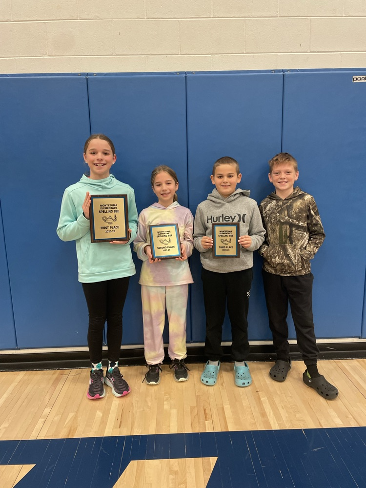 MES spelling bee winners