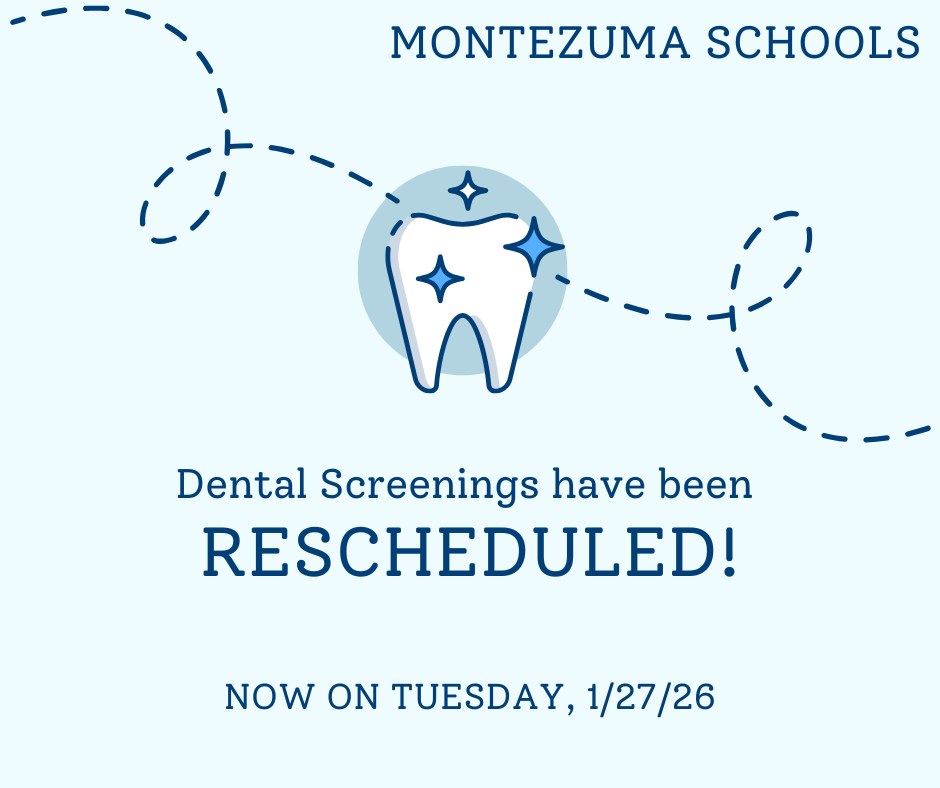 Dental Screenings have been RESCHEDULED!