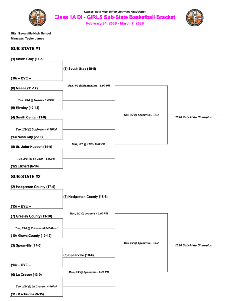 Girls Sub-state