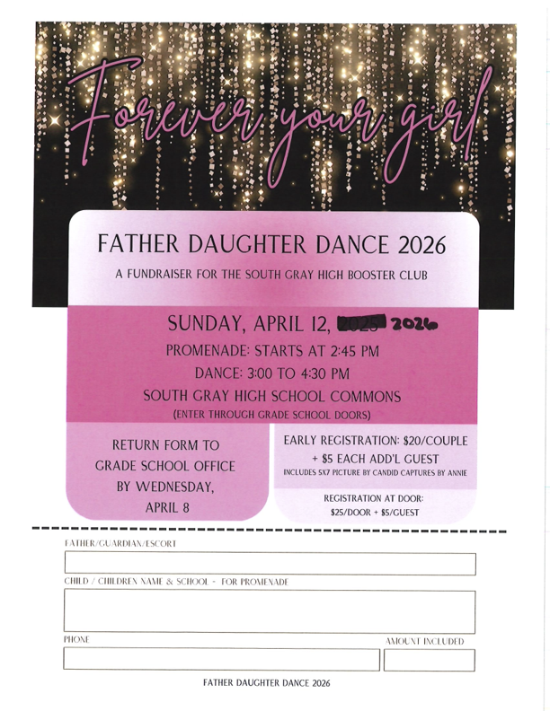 Father Daughter Flyer