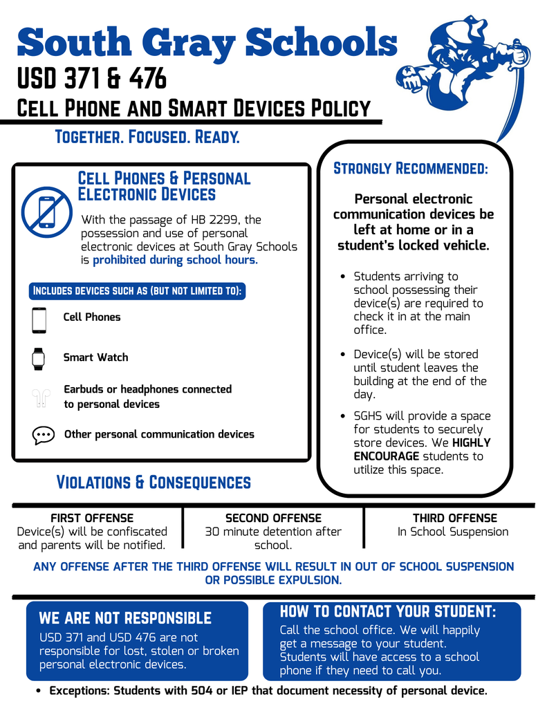 Device Policy Flyer
