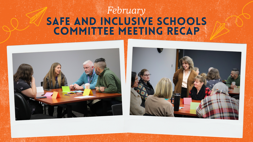 Safe and inclusive meeting graphic