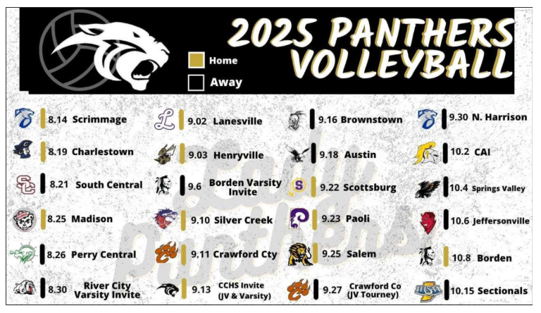 Volleyball Schedule