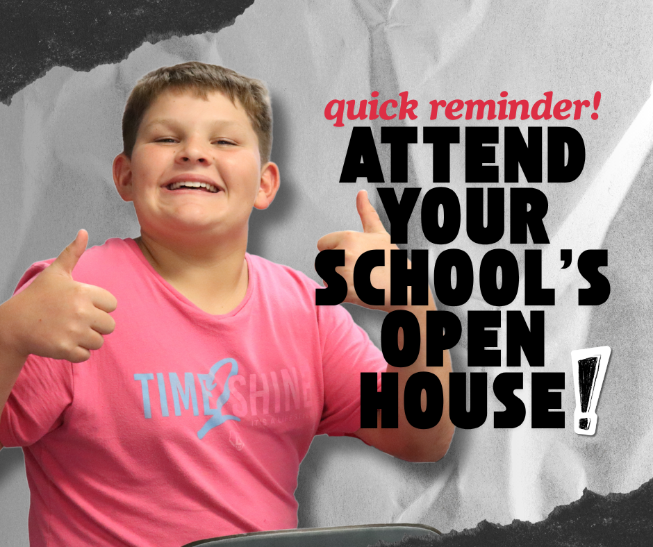 open house reminder