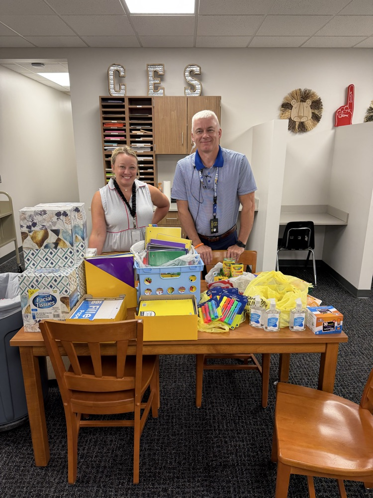 school supplies donated 