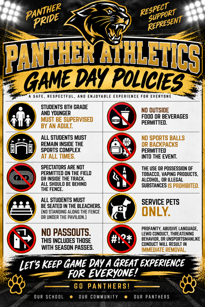 GAME DAY POLICIES