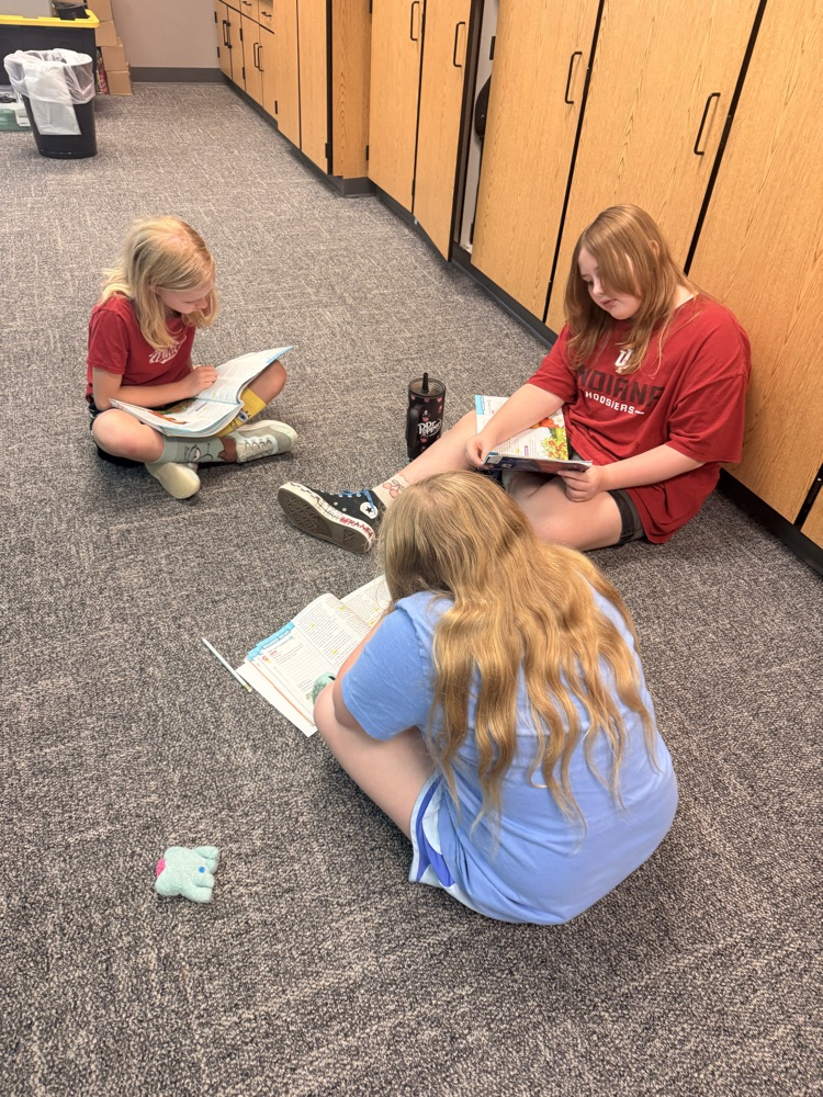 students working together