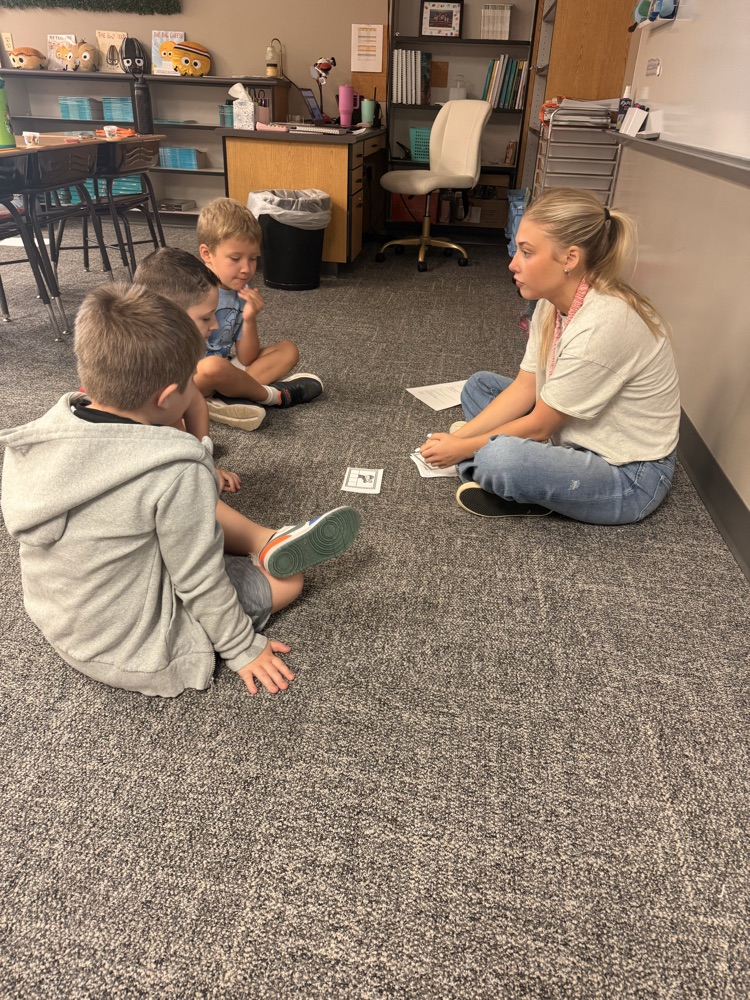 students working together