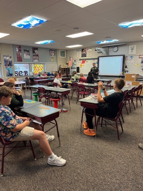 students sitting in a classroom