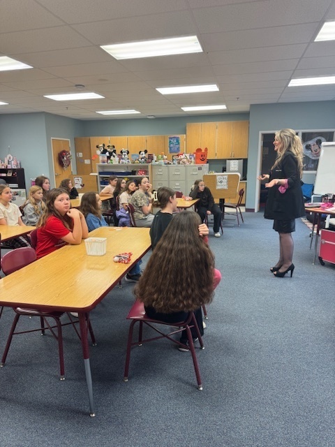 students sitting in a classroom