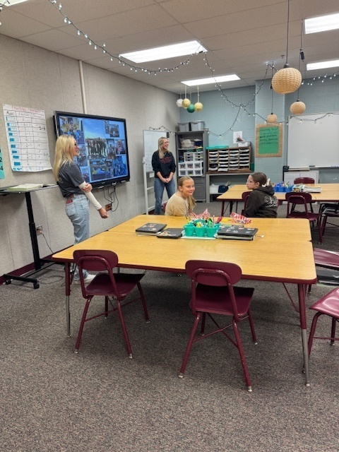 students sitting in a classroom