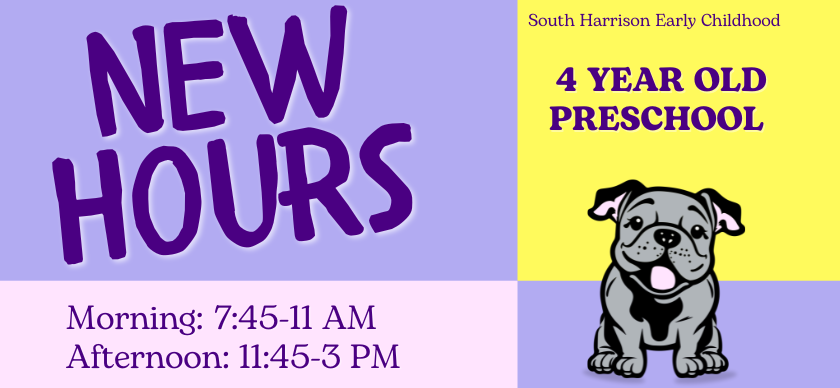 New 4YO Pre K hours