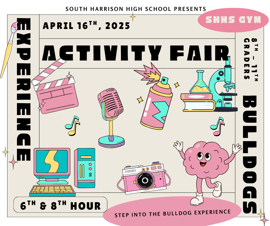 SHHS Activity Fair ad April 16th
