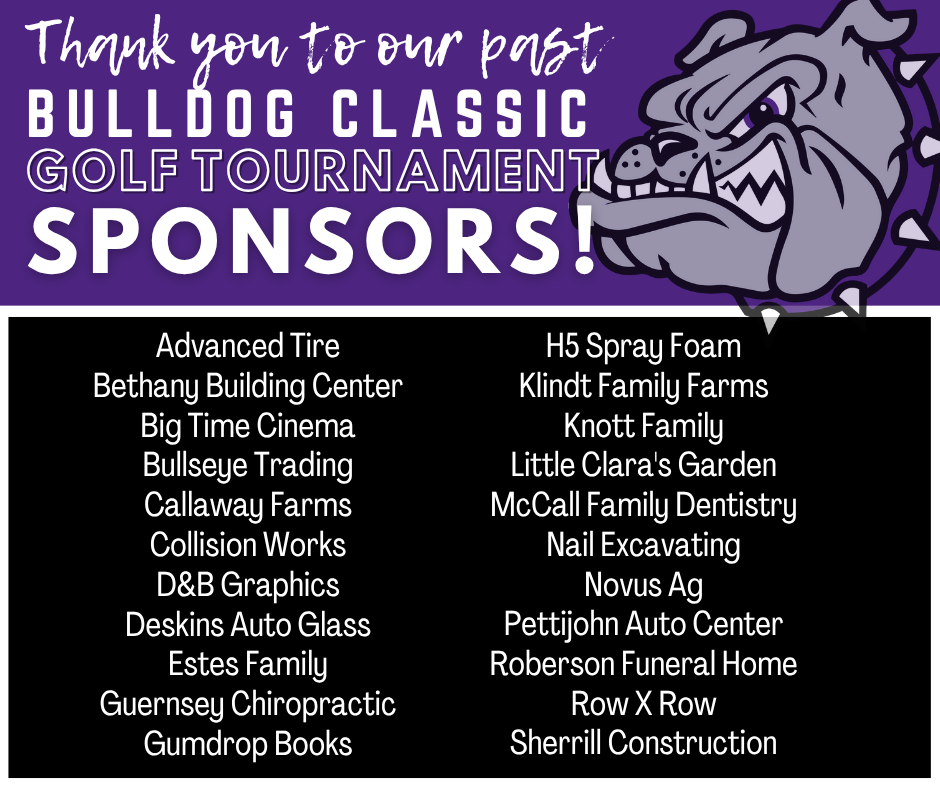 Bulldog Classic past sponsor list