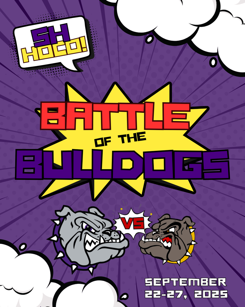 Fall HOCO 2025 announcement Battle of the Bulldogs 