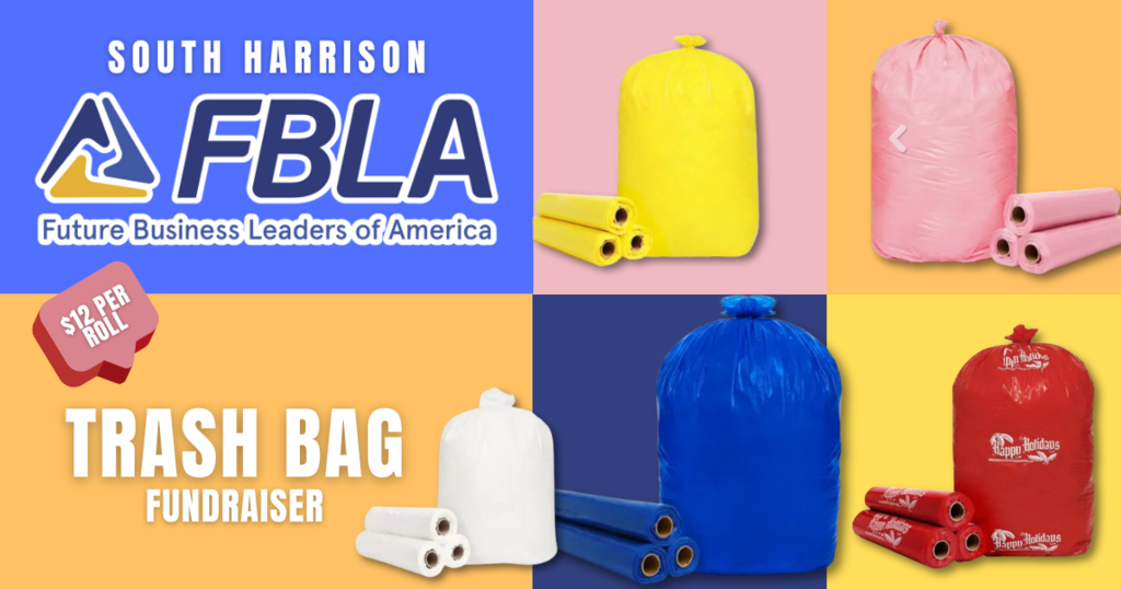 FBLA trash bag fundraiser 2526