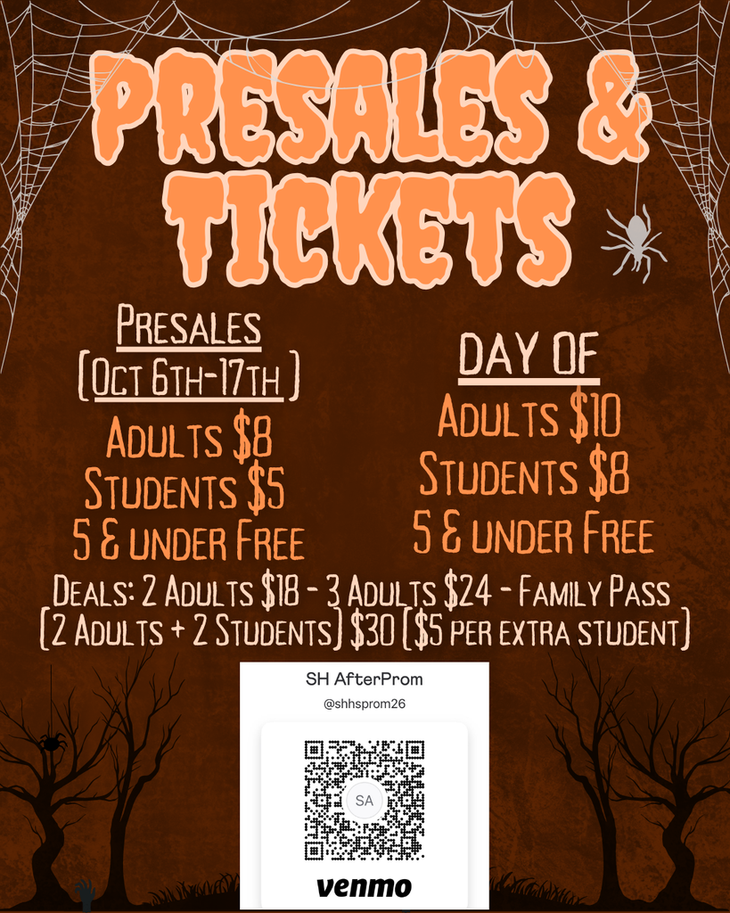 After Prom Hayrides 25-26 presale info
