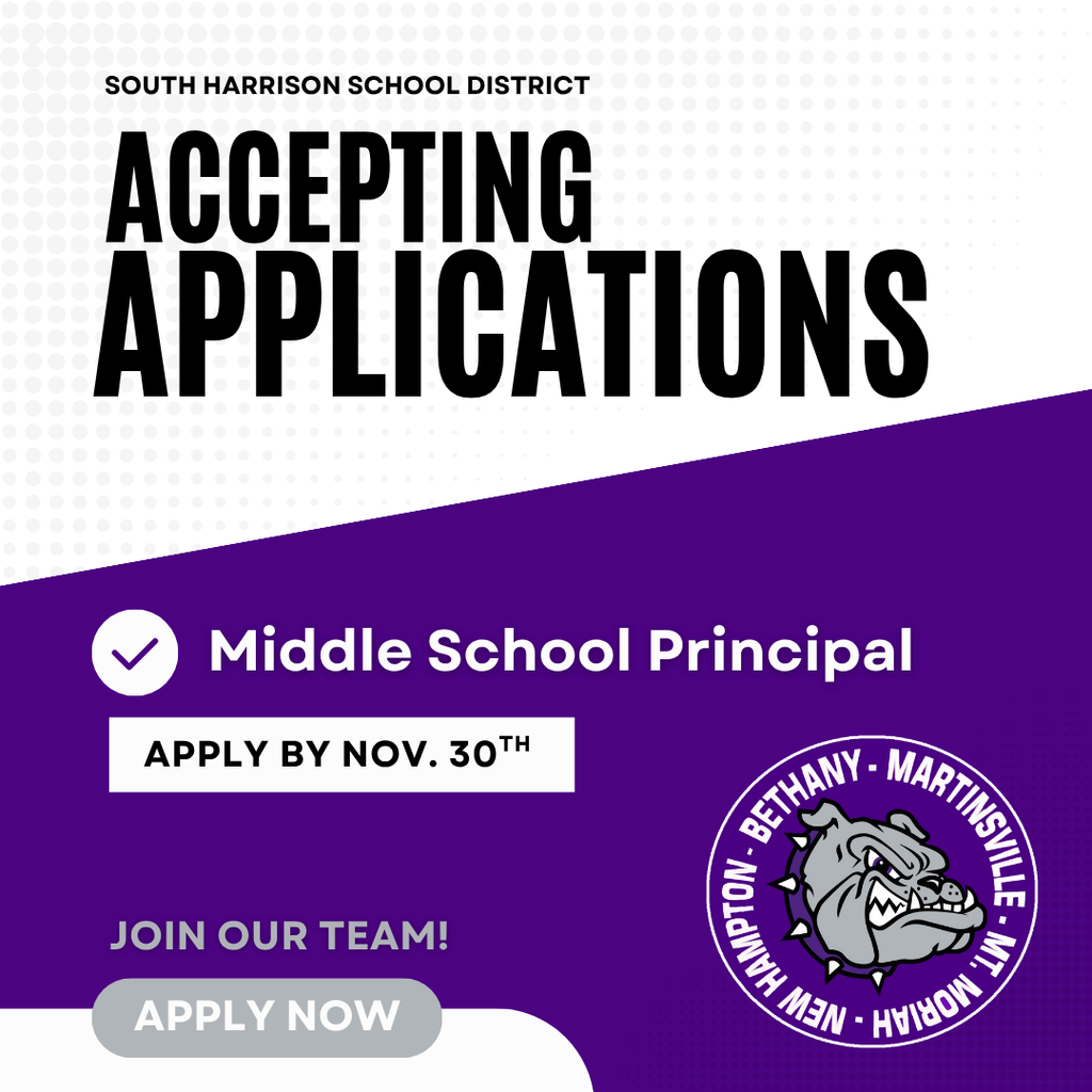 Now Accepting Applications MS Principal 2026