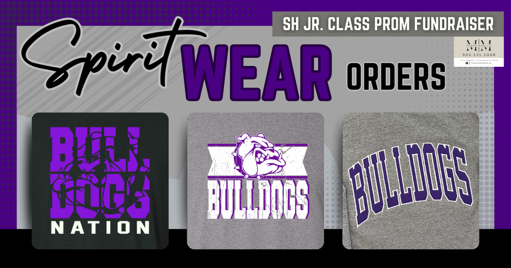 Jr Class Spirit Wear fundraiser ad