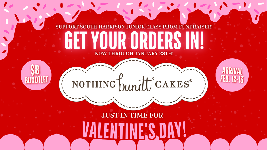 SH Junior Class Nothing Bundt Cakes Prom Fundraiser graphic Get Your Orders In!