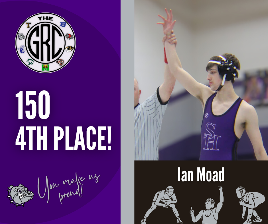 Ian Moad GRC 144 lb 4th Place