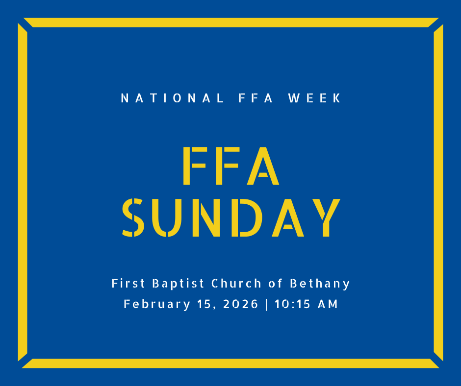 FFA Sunday- 2026