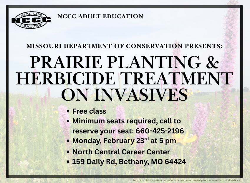 Learn how to be successful in establishing prairies, seed cultivation and planting prairie wildflowers, and using different types of herbicides to control invasive species like Sericea Lespedeza, autumn olive, Japanese Honey Suckle, etc.