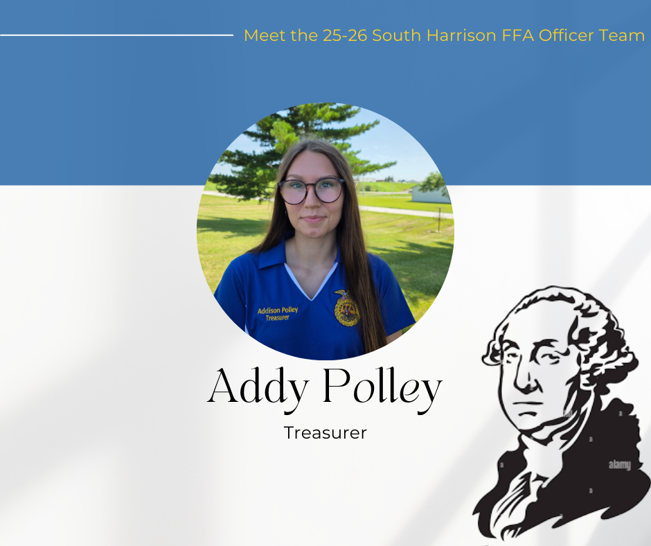 Addy Polley - Treasurer