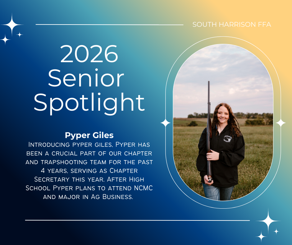 Pyper Giles- FFA Senior 2026