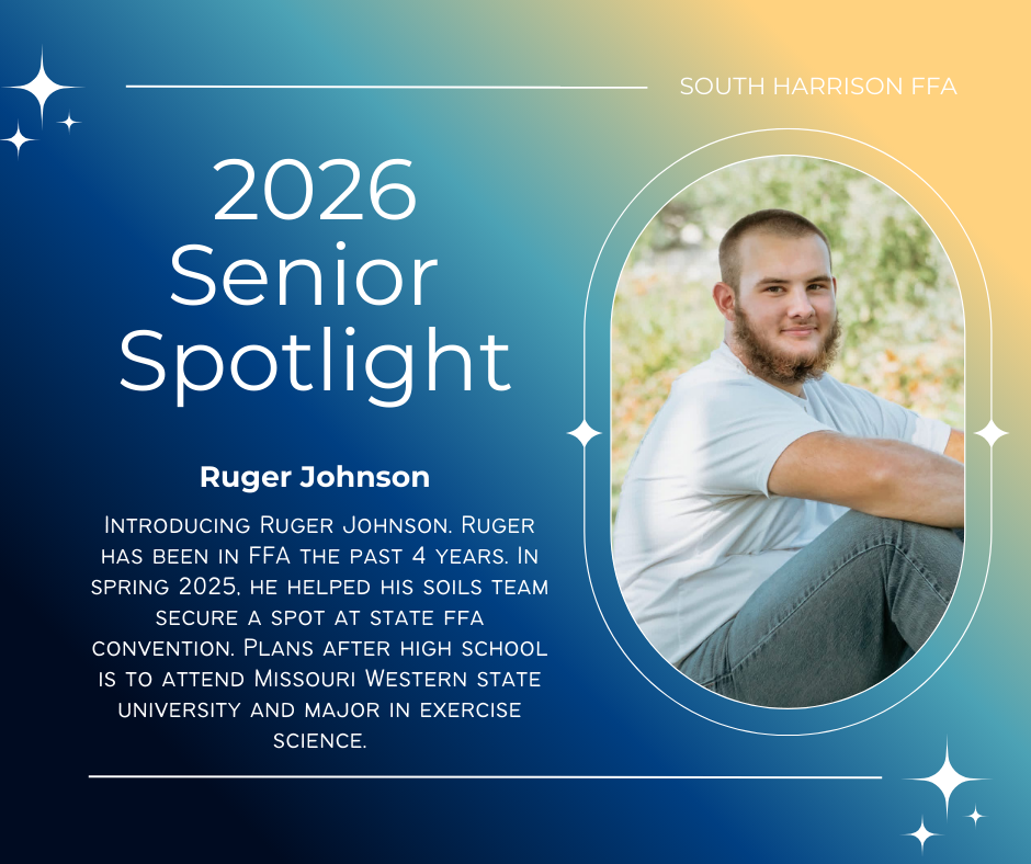 Ruger Johnson - FFA Senior 2026
