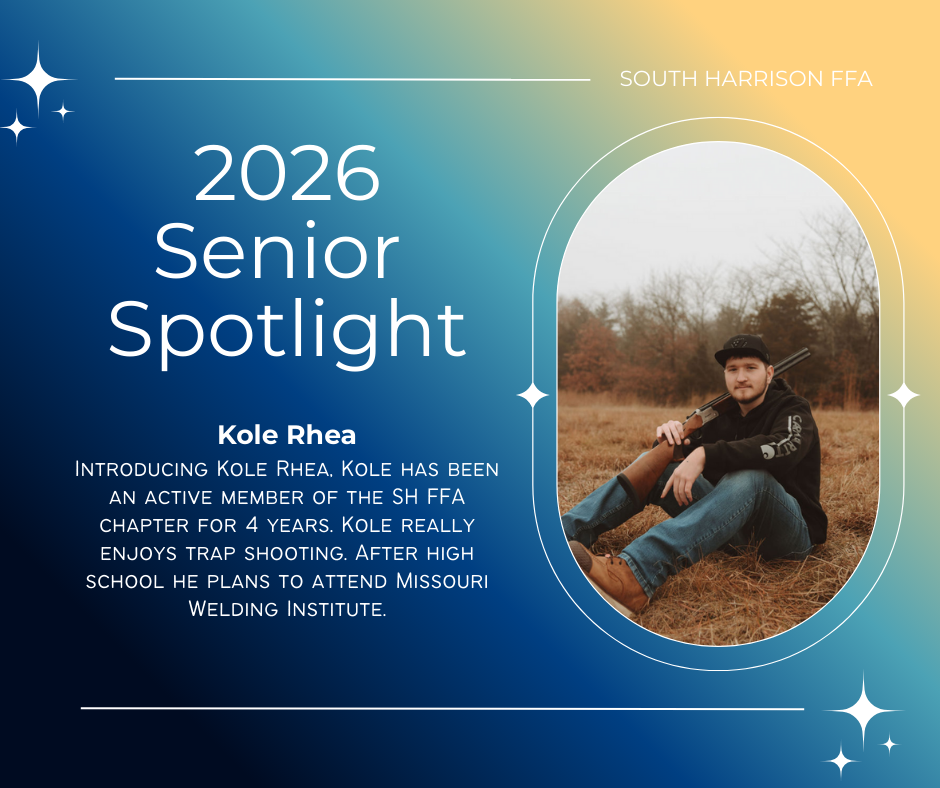 Kole Rhea - FFA Senior 2026