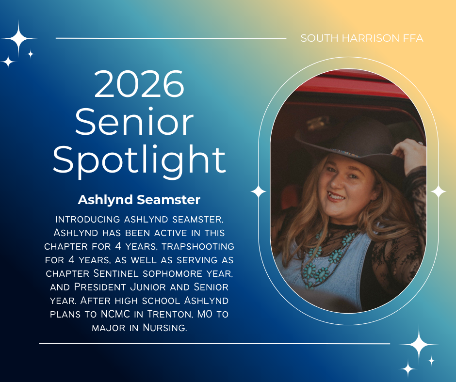Ashlynd Seamster - FFA Senior 2026