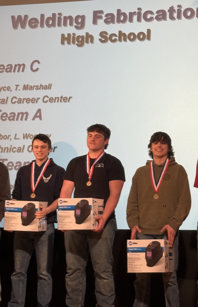Levi Joyce, Kayne Ellis & Thales Marshall – Welding Fabrication Team (Instructor: Zeb Cook) – 1st Place