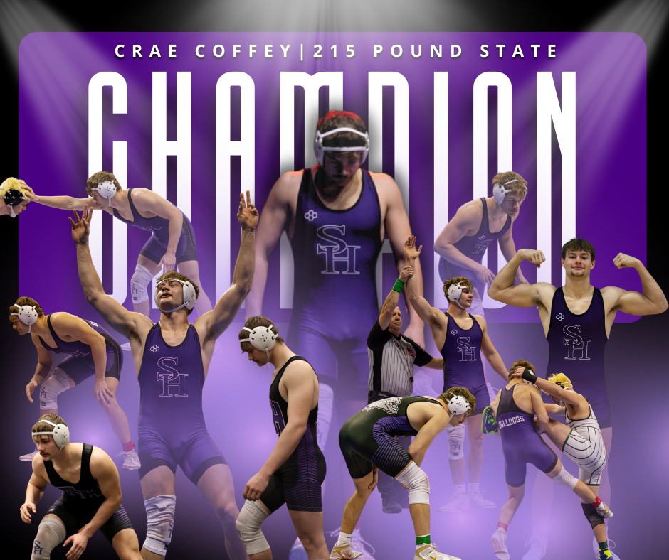 Crae Coffey - 215 lb Wrestling State Champ