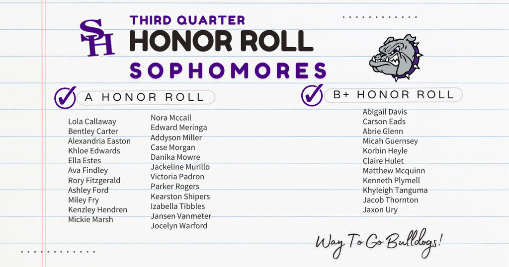 Q3 Honor Roll