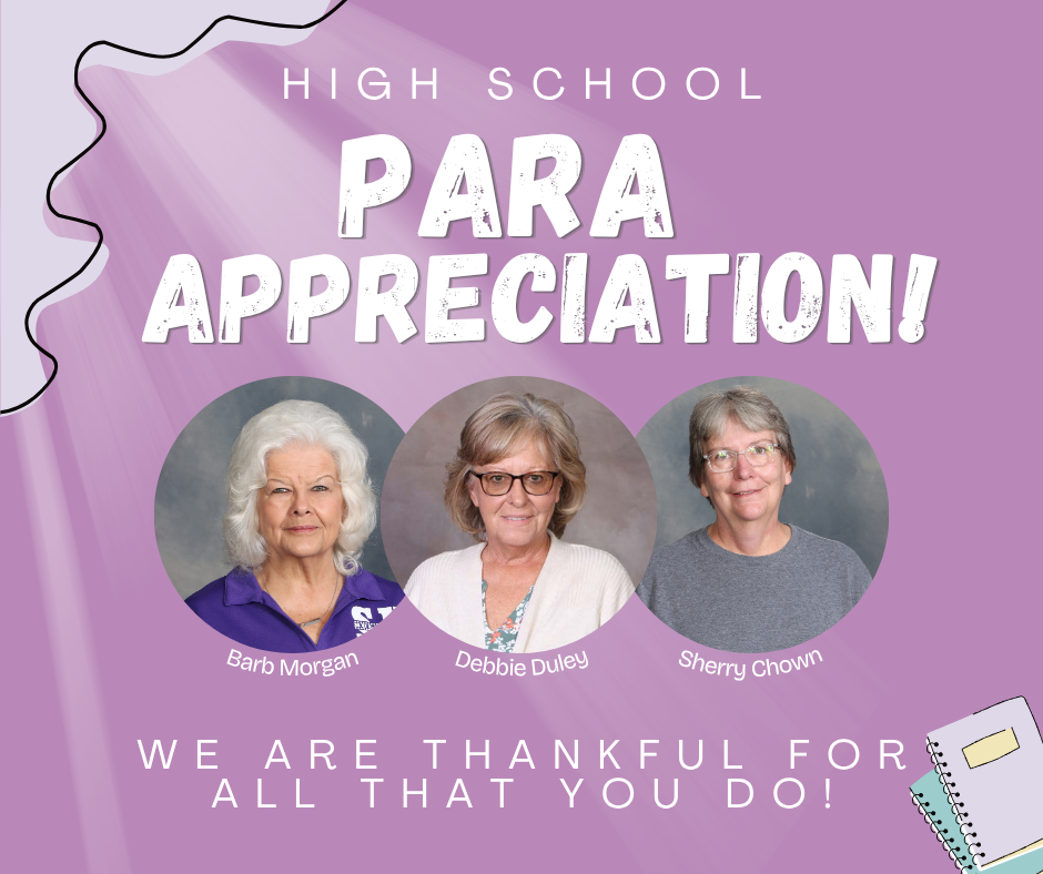 Paraprofessionals in the High School Morgan, Duley, Chown